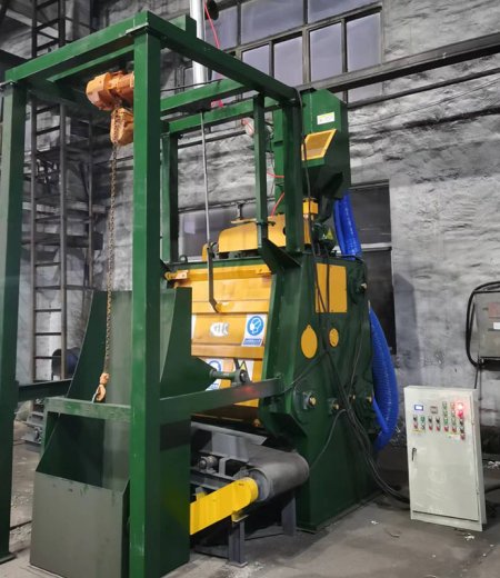 Apron Belt Shot Blasting Machine Crawler Belt surface cleaner