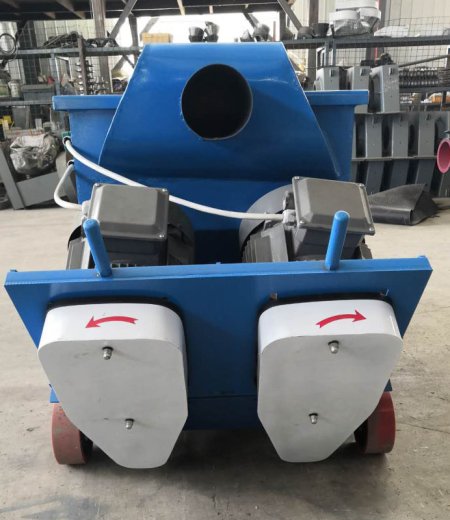 Iron sheet surface shot blasting machine 