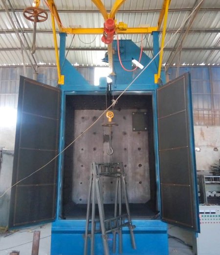 Q37 hook type shot blasting machine